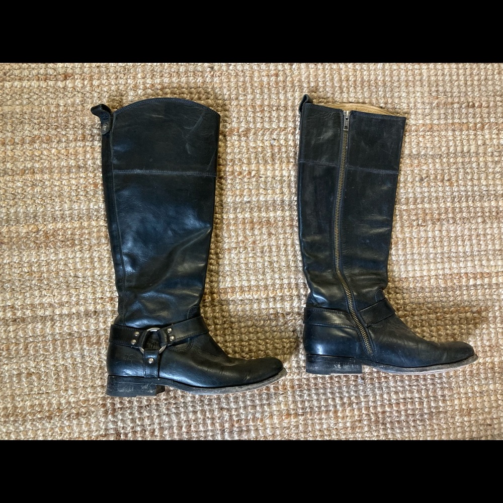 Frye Melissa Zipper Riding Boot